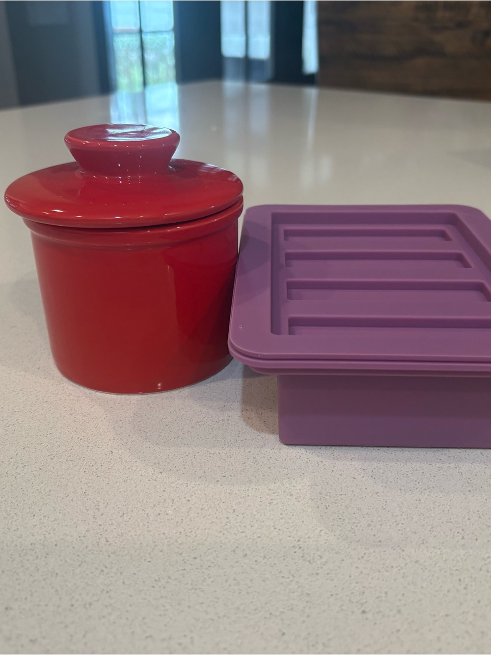 Butter Crock & Butter Mold
